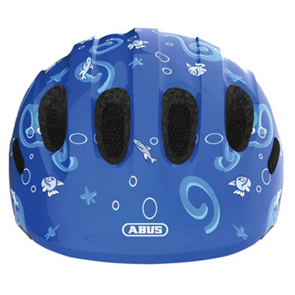 Abus Hjälm Smiley 2.0 Blue Sharky (Grönt Spänne) S 45-50 4 Abus Hjälm Smiley 2.0 Blue Sharky (Grönt Spänne) S 45-50 - Bild 2