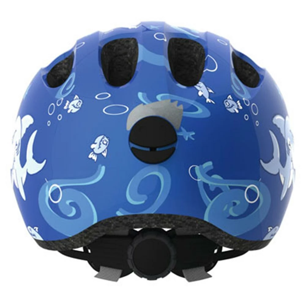 Abus Hjälm Smiley 2.0 Blue Sharky (Grönt Spänne) S 45-50 5 Abus Hjälm Smiley 2.0 Blue Sharky (Grönt Spänne) S 45-50 - Bild 3