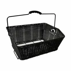 Spectra Cykelkorg Bak ”rotting” Svart För Qr Montering Ovanpå Pakethållare