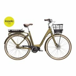 Crescent Elora 7-vxl Elcykel Sammetsgrön