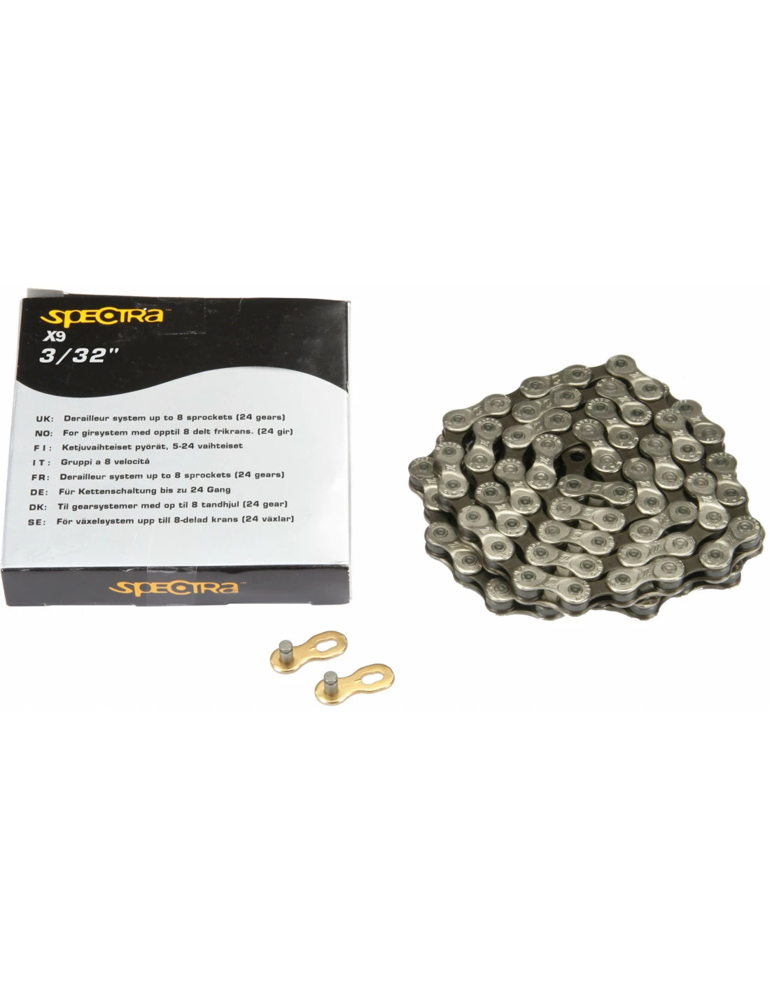 Spectra Kedja 1/2x11/128 Silver/silver 4 Spectra Kedja 1/2x11/128 Silver/silver - Bild 2